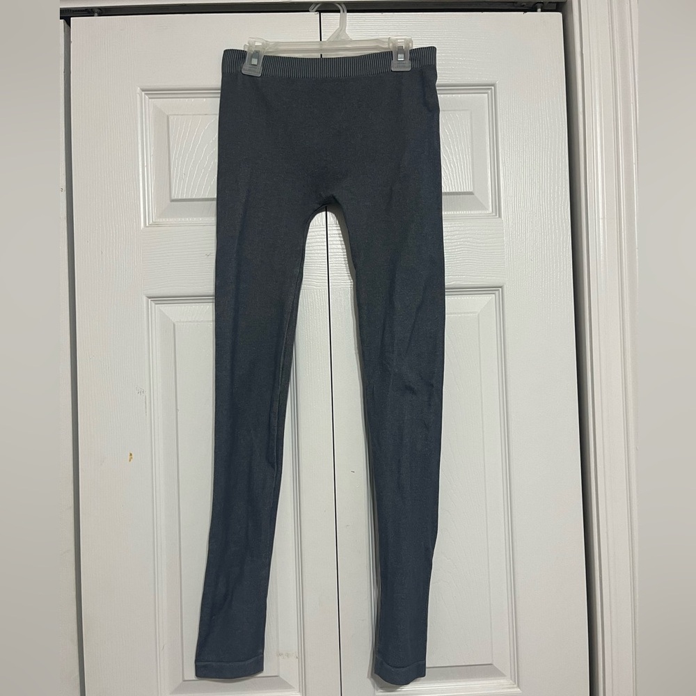 Gray Kids Leggings, Kids Size Small